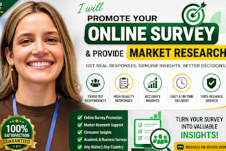 promote your online survey and help you collect targeted responses