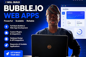 build a bubble web app or saas mvp for your business