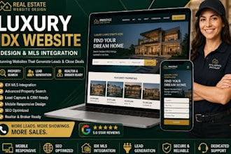build luxury idx mls real estate website realtor website broker website
