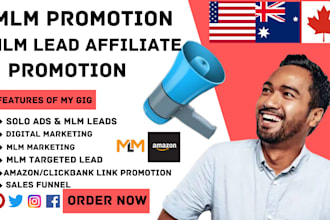 do MLM promotion, affiliate promotion, solo ads, MLM lead, mlm sales funnel