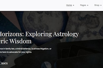 design astrology tarot reading spiritual website horoscope astrology website
