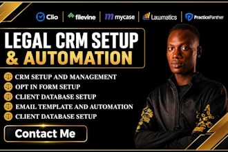 setup filevine lawmatics clio CRM mycase practicepanther automation law firm