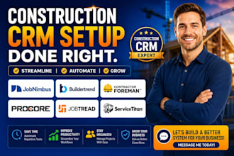 setup jobnimbus buildertrend contractor foreman procore jobtread servicetitan
