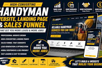 generate handyman carpenter electrician plumbing painting leads