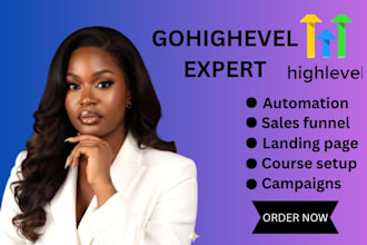 setup gohighlevel CRM, funnels, and workflow automation