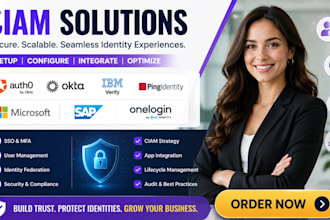 setup ciam solutions auth0 okta IBM verify pingone microsoft  sap onelogin