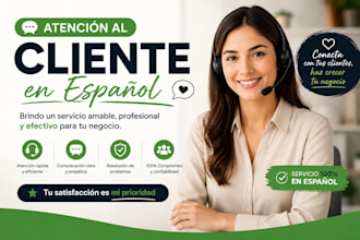 assist the customer in spanish