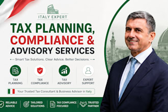 provide italy expert tax planning, compliance, and italy tax advisory services