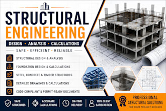 provide professional structural engineering design and analysis