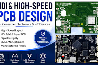 design speed hdi pcb for consumer electronics and iot devices v2