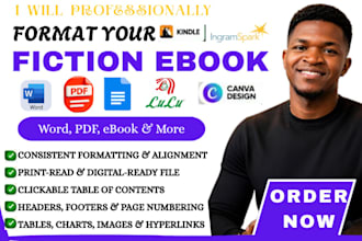 professionally format your fiction book and romance novel, fantasy, or lgbtq