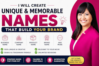 radical business name, brand name, trademark search, slogan, logo design