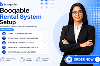 setup booqable  rental inventory booking system integration