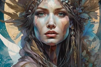 create professional ai generated art