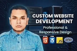 create a custom website