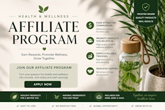 set up a health and wellness affiliate program with impact