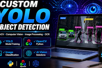 build custom yolo object detection and opencv computer vision app