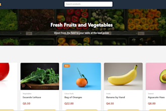 website development landing page
