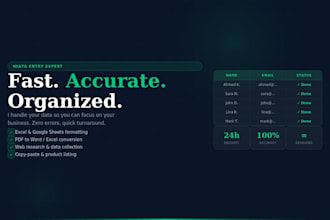 handle your data entry tasks fast accurate and zero errors