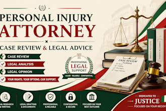 review your personal injury case and provide legal advice
