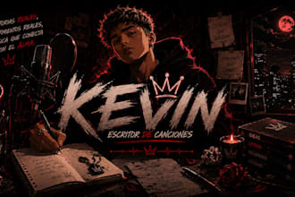 write custom spanish reggaeton and latin trap lyrics