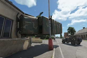 design a complete arma reforger server with custom mods