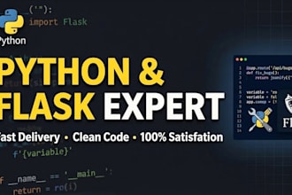 fix python flask code and script bugs