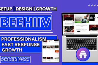 setup your beehiiv newsletter beehiiv account for fast subscriber growth