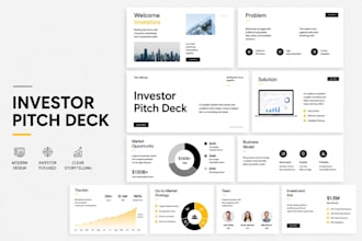 design startup investor pitch deck do powerpoint presentation pitch deck design
