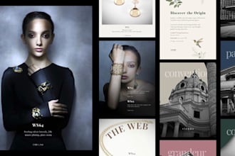 design luxury posters and promotional graphics