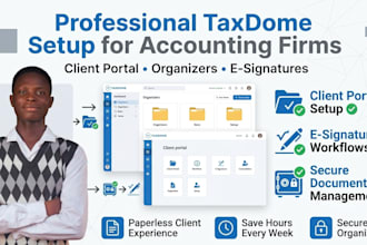 configure taxdome CRM, email templates, proposals billing for your tax firm