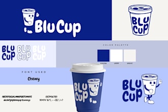 create brand styles, business logo, brand kits