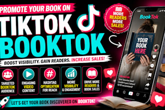 promotion your book on tiktok booktok book sales booktok tiktok book promotion