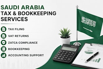 do saudi arabia tax filing, vat returns, zatca compliance and bookkeeping