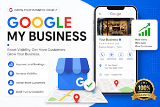 optimize google my business ranking in gmb maps pack and gmb seo, gbp management