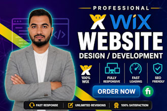 design or redesign a professional wix website