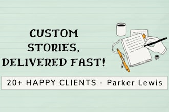 write captivating fiction, stories, and creative content