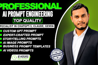prompt engineer chatgpt prompt for your project in 6 hours