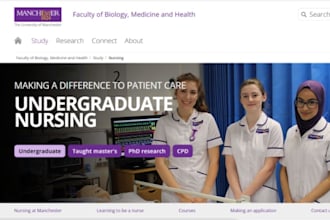 design wix nurse academy website rn training website cna training website