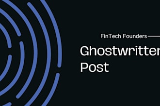 write a fintech linkedin content strategy for your brand