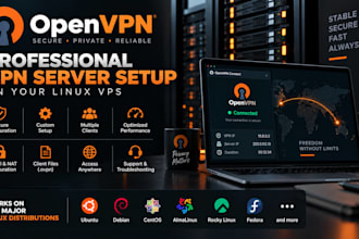setup openvpn server on your linux vps