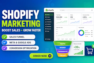 do shopify marketing boost shopify sales ecommerce marketing funnel
