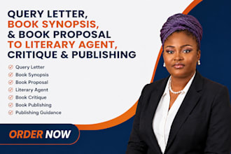 write query letter book synopsis and proposal to literary agent critique publish
