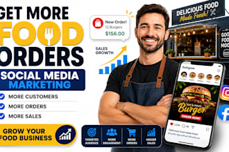 grow your restaurant, catering, food truck with social media to boost sales