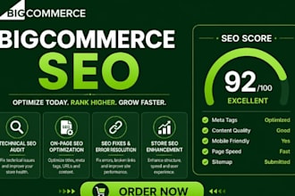 fix bigcommerce SEO issues and optimize your store for google rankings