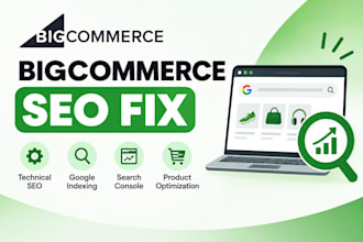 fix bigcommerce SEO, technical errors and google indexing issues
