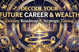 provide a professional destiny blueprint for career and wealth