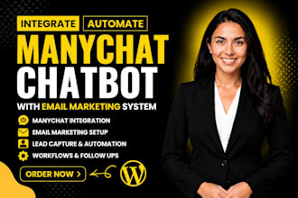 integrate manychat chatbot with email marketing system