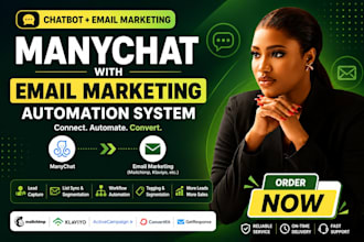 integrate manychat chatbot with email marketing system