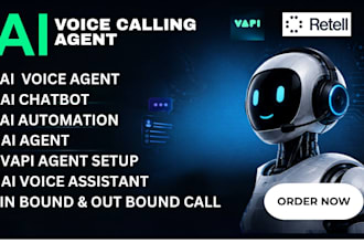 vapi ai voice agent, retell ai calling agent, ai receptionist, ai agent, retell